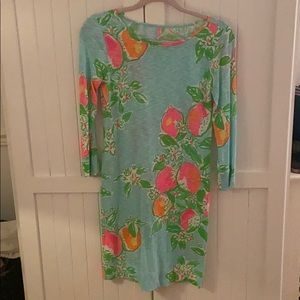 Long Sleeve Printed Dress